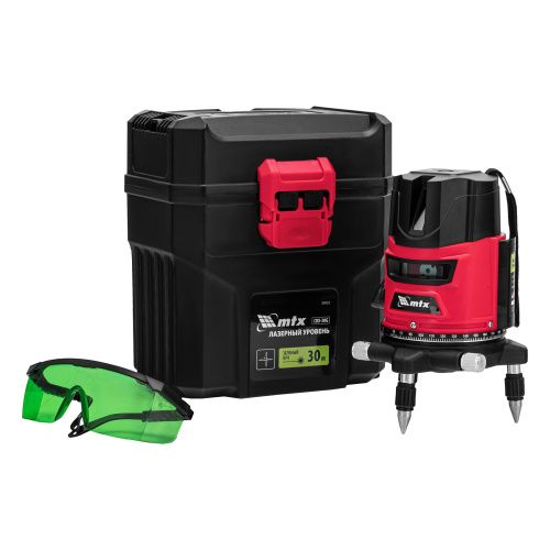 Лазерный уровень CRX-30G, 30 м, зеленый луч, батарейки, резьба 5/8" MTX купить в Москве с доставкой по всей России | ProtosMarket.ru