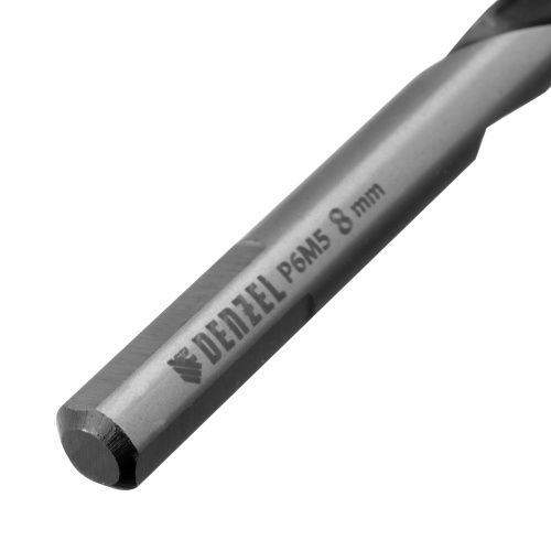 Сверло спиральное по металлу 8 x 117мм, Р6М5, Golden Tip, многогранная заточка Denzel купить в Москве с доставкой по всей России | ProtosMarket.ru
