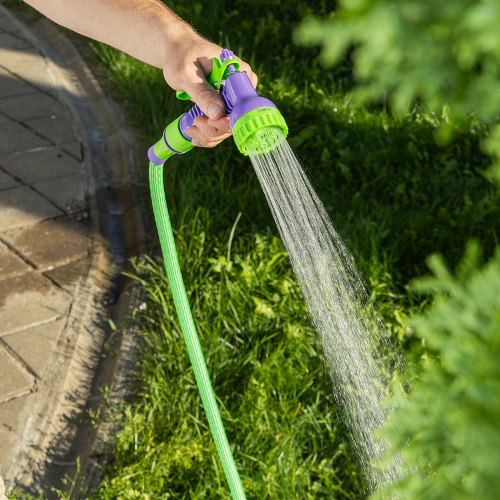 Набор поливочный, шланг 10-30 м, пистолет 7 реж., с быстросъемным соединителем Palisad купить в Москве с доставкой по всей России | ProtosMarket.ru