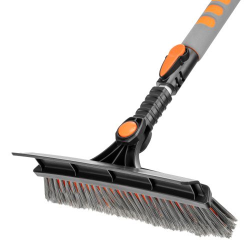 Щетка-сметка для снега со скребком телескопическая 900-1300 мм Stels купить в Москве с доставкой по всей России | ProtosMarket.ru