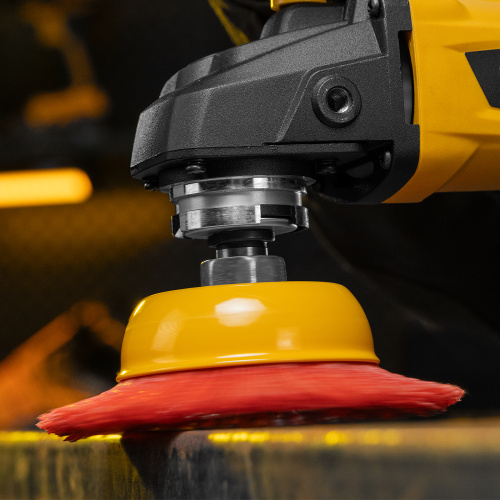 Щетка для УШМ, 100 мм, Чашка, нейлоновая щетина, М14 Denzel купить в Москве с доставкой по всей России | ProtosMarket.ru