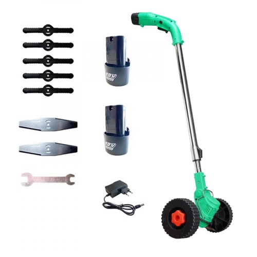 Триммер-газонокосилка аккумуляторный ZITREK GreenCut 12 Pro (12В, Li-ion аккумулятор 2шт, колеса) купить в Москве с доставкой по всей России | ProtosMarket.ru