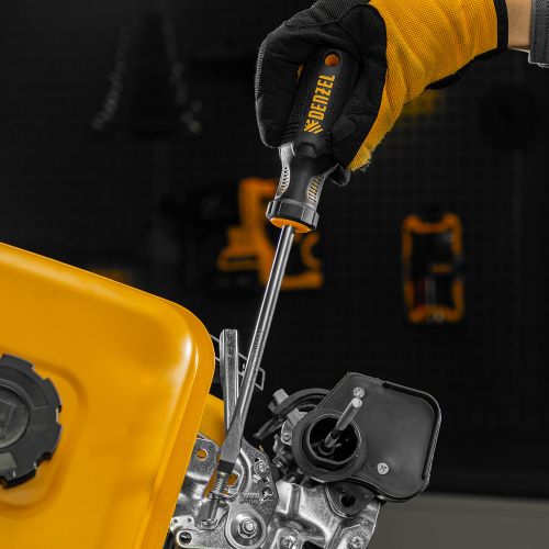 Отвертка SL8x150 мм, CrV, трехкомпонентная рукоятка Denzel купить в Москве с доставкой по всей России | ProtosMarket.ru