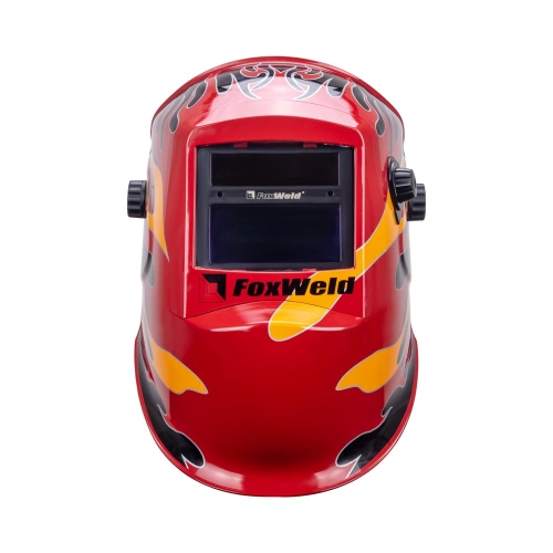 Маска сварщика КОРУНД-2 "огонь" (ф-р 7100V, пр-во FoxWeld/КНР),без коробки купить в Москве с доставкой по всей России | ProtosMarket.ru