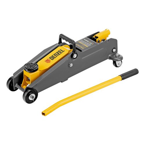 Домкрат гидравлический подкатной, 2 т, 135-385 мм Denzel купить в Москве с доставкой по всей России | ProtosMarket.ru