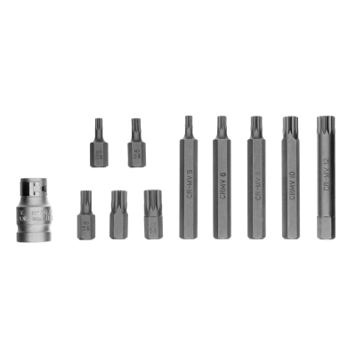 Набор бит SPLINE, шестигранный хвостовик 1/2'', CrV, 10 мм, 11 предметов Stels купить в Москве с доставкой по всей России | ProtosMarket.ru