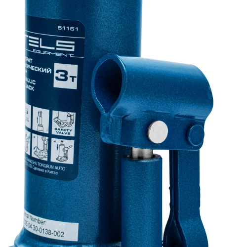 Домкрат гидравлический бутылочный, 3 т, h подъема 188-363 мм Stels купить в Москве с доставкой по всей России | ProtosMarket.ru