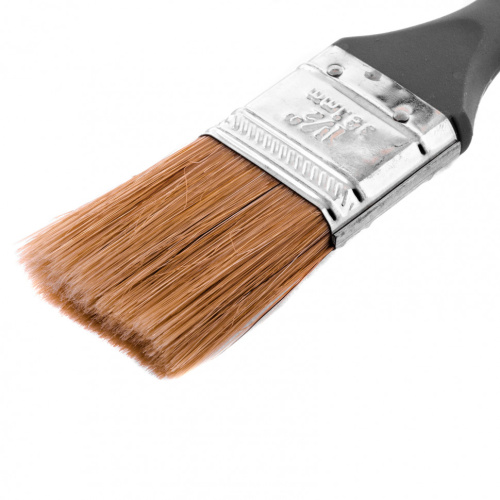 Кисть плоская "Евро" 1.5", натуральная щетина, пластмассовая ручка MTX купить в Москве с доставкой по всей России | ProtosMarket.ru