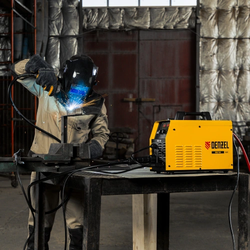 Аппарат инвертор. полуавтомат. cварки IMIG-160 Synergy, 160 А, ПВ 60%, катушка 5 кг Denzel по ценам производителя в Москве с доставкой по всей России