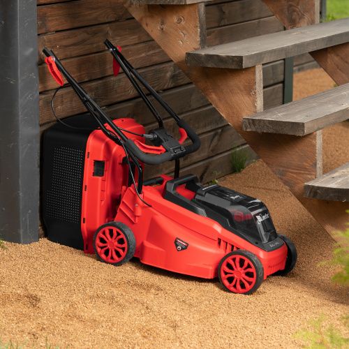 Газонокосилка аккумуляторная бесщеточная CLM-320, 320 мм, травосб. 30 л, Li-Ion, 20 В MTX купить в Москве с доставкой по всей России | ProtosMarket.ru