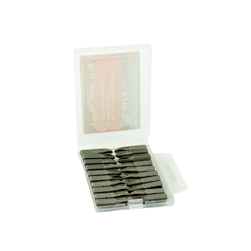 Бита PH2 x 25 мм, сталь 45Х, 20 шт, пластиковый бокс Matrix купить в Москве с доставкой по всей России | ProtosMarket.ru