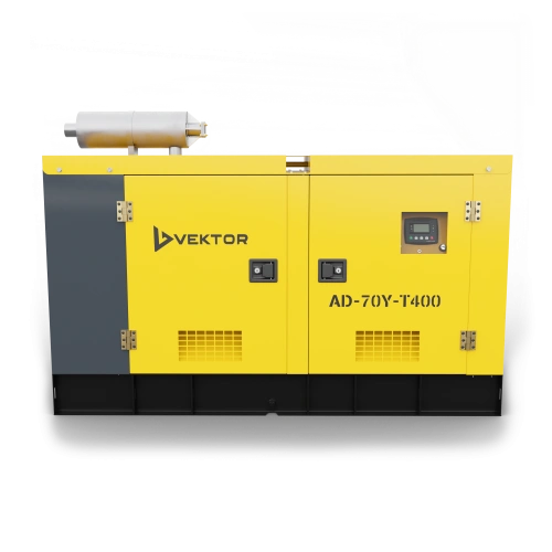 Дизельный генератор Vektor AD-70Y-T400 в шумозащитном кожухе с АВР купить в Москве с доставкой по всей России | ProtosMarket.ru
