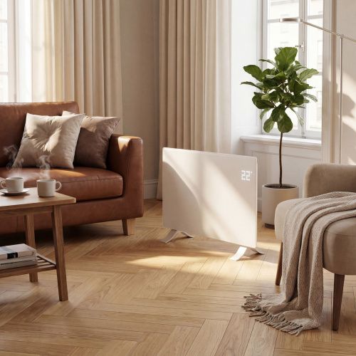 Конвектор электрический OptiPrime-1500, Wi-Fi, тачскрин, цифровой термостат, 1500 Вт Denzel купить в Москве с доставкой по всей России | ProtosMarket.ru