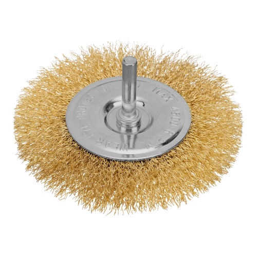 Набор щеток для дрели, 2 шт, 1 плоская, 100 мм, 1 "чашка", 75 мм, со шпильками Matrix купить в Москве с доставкой по всей России | ProtosMarket.ru