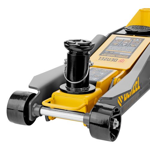 Домкрат гидравлический подкатной, 2/3 т, 98-770 мм, быстрый подъем, низ. подхват, проф, SUV Denzel купить в Москве с доставкой по всей России | ProtosMarket.ru