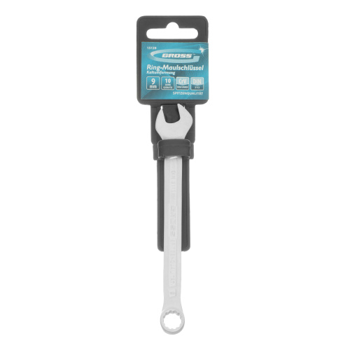 Ключ комбинированный 9 мм, CrV, холодный штамп Gross купить в Москве с доставкой по всей России | ProtosMarket.ru