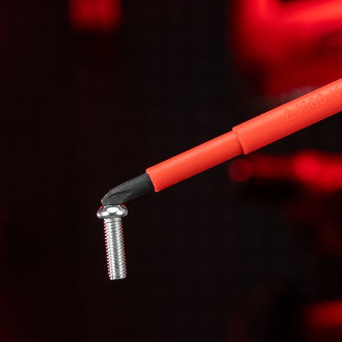 Отвертка Insulated, PH2 x 100 мм, CrMo, до 1000 В, двухкомпонентная рукоятка Matrix Professional купить в Москве с доставкой по всей России | ProtosMarket.ru