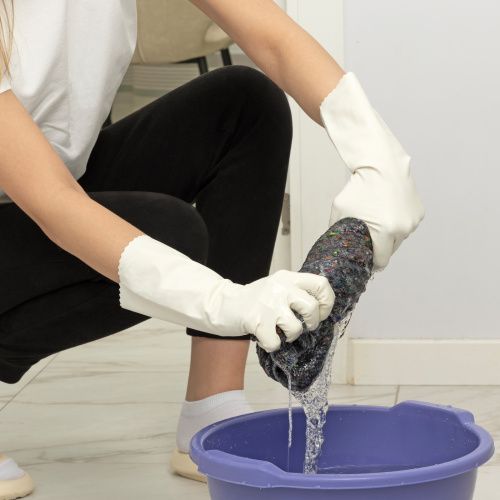 Салфетка для пола х/б, 600x700 мм, серая, Home Palisad купить в Москве с доставкой по всей России | ProtosMarket.ru