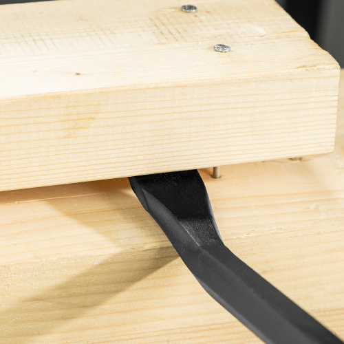 Лом-гвоздодер, 600 мм, шестигранный 16 мм, окрашенный, сталь 65 Denzel по ценам производителя в Москве с доставкой по всей России