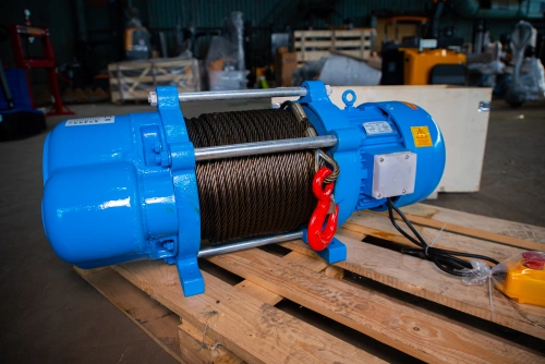 Лебедка электрическая 1000кг  70м с канатом 380В TOR KCD* купить в Москве с доставкой по всей России | ProtosMarket.ru