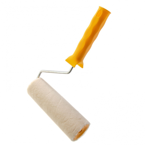 Валик "Лаки", 180 мм, ворс 5 мм, D - 48 мм, D ручки - 6 мм, велюр Сибртех купить в Москве с доставкой по всей России | ProtosMarket.ru