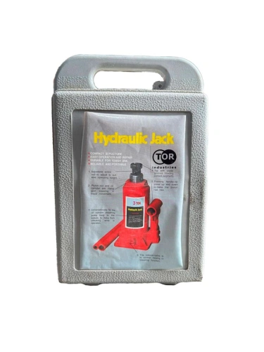 Домкрат гидравлический TOR ДГ-3 г/п 3,0 т (в пластиковом кейсе) купить в Москве с доставкой по всей России | ProtosMarket.ru