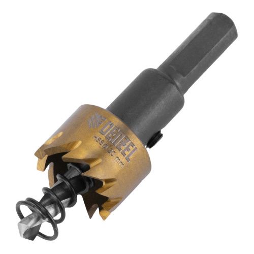 Коронка по металлу HSS, 20 мм, нитридтитановое покрытие Denzel купить в Москве с доставкой по всей России | ProtosMarket.ru