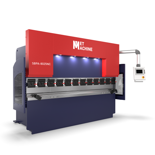 Гидравлический листогибочный пресс с ЧПУ и ручной компенсацией прогиба MetMachine SBPA-8025NC купить в Москве с доставкой по всей России | ProtosMarket.ru