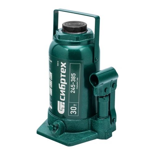 Домкрат гидравлический бутылочный, 30 т, 245-385 мм Сибртех купить в Москве с доставкой по всей России | ProtosMarket.ru