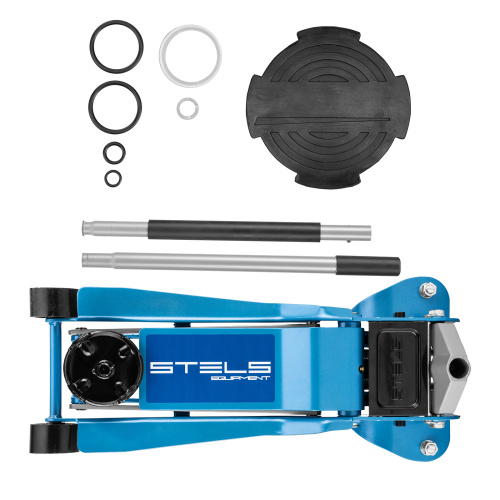 Домкрат гидравлический подкатной, быстрый подъем, 3.5т, Low Profile Quick, 100-565 мм, профессиональный Stels купить в Москве с доставкой по всей России | ProtosMarket.ru