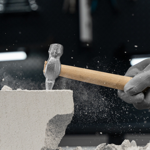 Молоток слесарный, 200 г, круглый боек, деревянная рукоятка купить в Москве с доставкой по всей России | ProtosMarket.ru