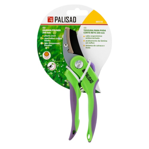 Секатор с наковальней, 200 мм, двухкомпонентные рукоятки Palisad купить в Москве с доставкой по всей России | ProtosMarket.ru