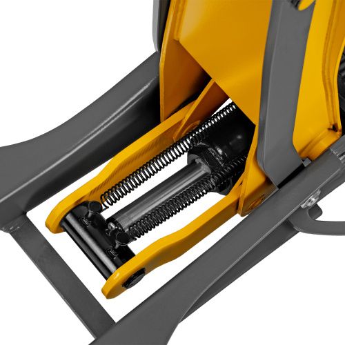 Домкрат гидравлический подкатной, 3 т, 75-500 мм, быстрый подъем, низкий подхват, проф. Denzel купить в Москве с доставкой по всей России | ProtosMarket.ru