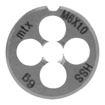 Плашка М6 х 1 мм, Р6М5 MTX купить в Москве с доставкой по всей России | ProtosMarket.ru