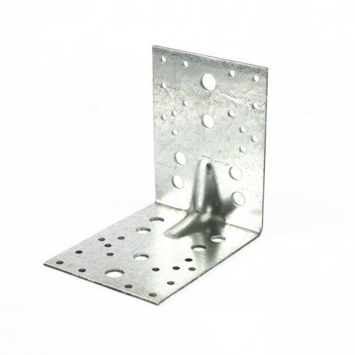Крепежный уголок усиленный 2.5 мм, KUU 130 x 130 x 100 мм Сибртех купить в Москве с доставкой по всей России | ProtosMarket.ru
