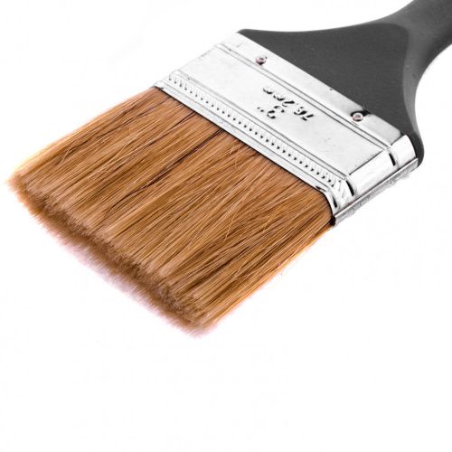 Кисть плоская "Евро" 3", натуральная щетина, пластмассовая ручка MTX купить в Москве с доставкой по всей России | ProtosMarket.ru