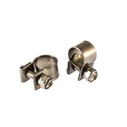 Хомуты металлические, MINI 9-11 мм, ширина 9 мм,  винтовой, W4, 2 шт Сибртех купить в Москве с доставкой по всей России | ProtosMarket.ru