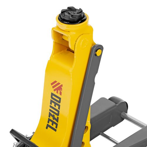 Домкрат гидравлический подкатной с фиксатором, 2,5 т,  85-385 мм, в пласт. кейсе Denzel купить в Москве с доставкой по всей России | ProtosMarket.ru