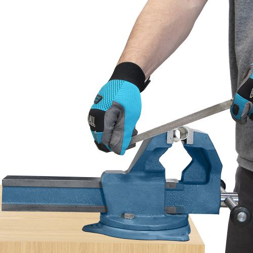 Тиски слесарные, 140 мм, поворотные (Глазов) купить в Москве с доставкой по всей России | ProtosMarket.ru