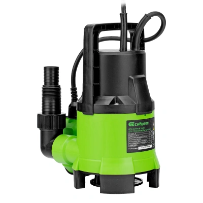 Дренажный насос для грязной воды СДН450-35, 450 Вт, напор 5.5 м, 8000 л/ч Сибртех купить в Москве с доставкой по всей России | ProtosMarket.ru