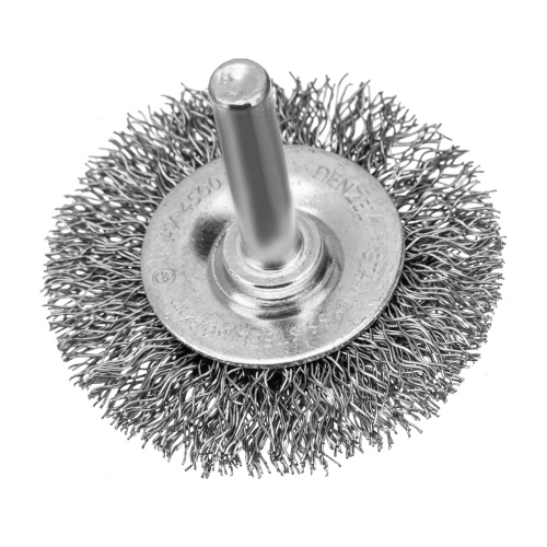 Набор щеток для дрели, 1 Плоская 50мм, 2 Чашки 25-50мм, шпилька, нерж. вит. проволока Denzel купить в Москве с доставкой по всей России | ProtosMarket.ru