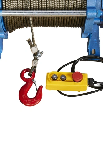 Лебедка электрическая  750 кг  70 м с канатом 380 В TOR KCD* купить в Москве с доставкой по всей России | ProtosMarket.ru