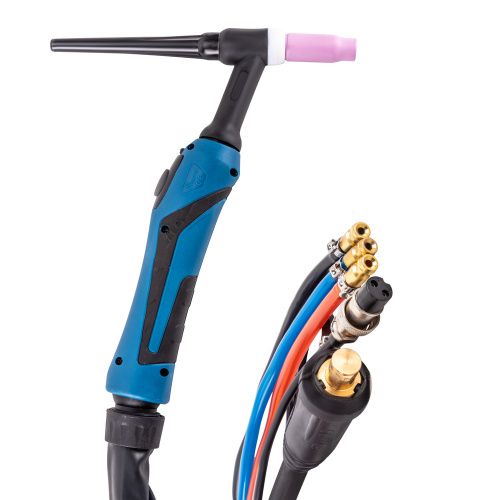 Varteg Горелка TIG-18 8м (разъем 35мм2, с кнопкой, ж/охл.) (пр-во FoxWeld/КНР) купить в Москве с доставкой по всей России | ProtosMarket.ru