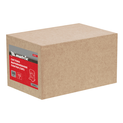 Зажим для системы выравнивания плитки СВП Ворота, 500 шт. в коробе Matrix купить в Москве с доставкой по всей России | ProtosMarket.ru