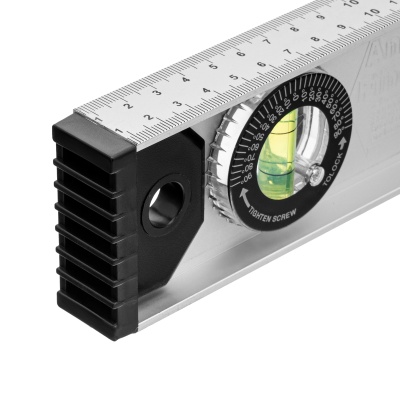 Уровень алюминиевый "Рельс", 800 мм, 3 глазка (1 поворотный) Matrix купить в Москве с доставкой по всей России | ProtosMarket.ru