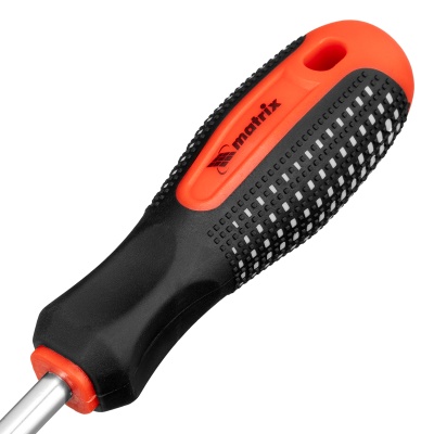 Отвертка Fusion, SL8 х 150 мм, CrV, трехкомпонентная рукоятка "Anti slip" Matrix купить в Москве с доставкой по всей России | ProtosMarket.ru