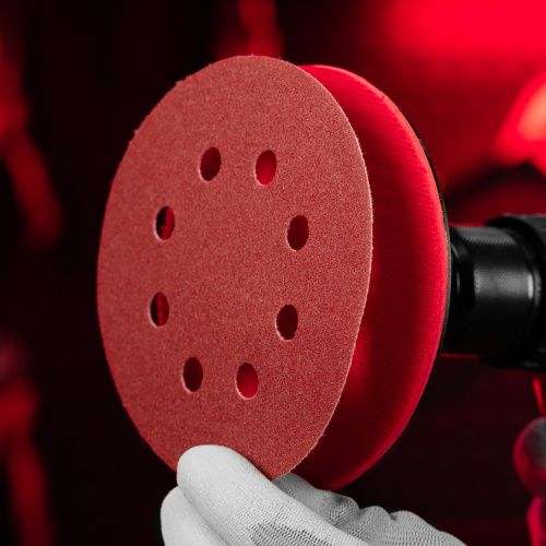 Насадка для дрели и УШМ с липучкой, 125 мм, твердая Matrix купить в Москве с доставкой по всей России | ProtosMarket.ru