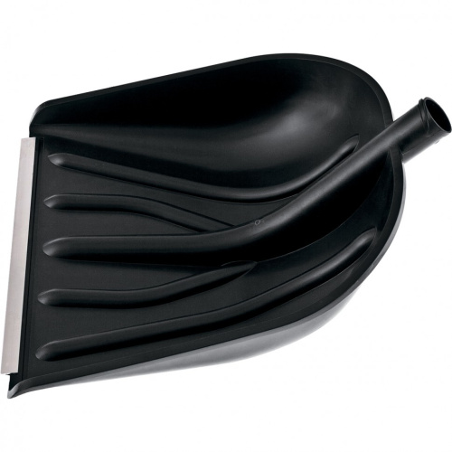 Лопата для уборки снега пластиковая Profi, 410 х 405 мм, без черенка, Сибртех купить в Москве с доставкой по всей России | ProtosMarket.ru