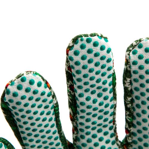 Перчатки садовые х/б ткань с ПВХ точкой, манжет, M Palisad купить в Москве с доставкой по всей России | ProtosMarket.ru