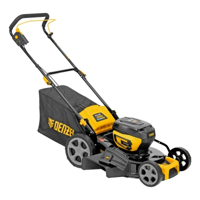 Газонокосилка аккумуляторная бесщет. DLM-460, 460 мм, травосб. 65 л., Li-Ion, 40 В Denzel купить в Москве с доставкой по всей России | ProtosMarket.ru